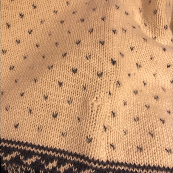 Vintage Classic Blues Sweater - 1/4 button down - made in USA - Size L - Picture 6 of 7